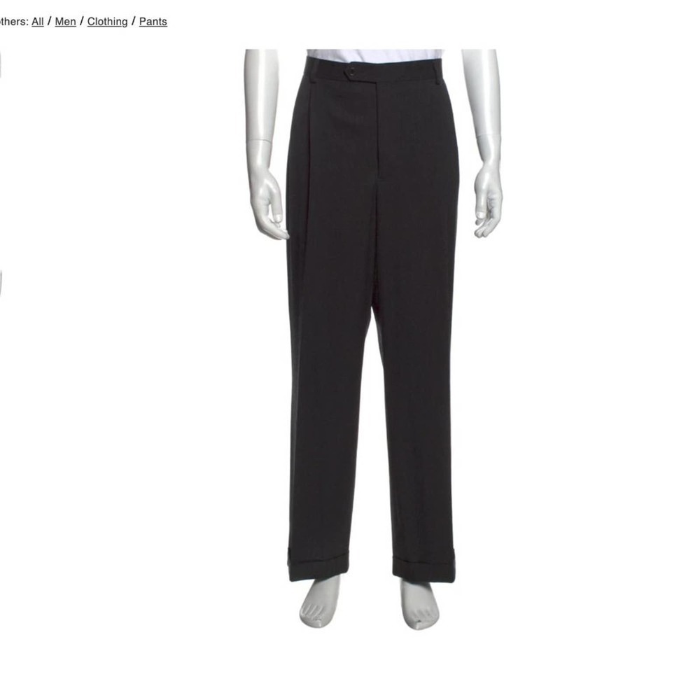 Brooks Brothers Madison Trouser Size 38 Dress Pants - Picture 3 of 8